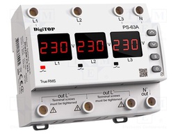 Monitoring relay; phase sequence,AC voltage,phase failure
