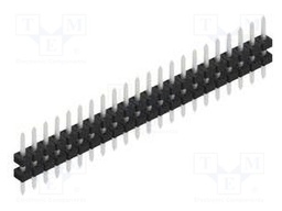 Connector: pin strips; pin header; male; PIN: 22; 2mm; THT; 1x22