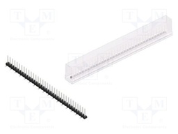 Connector: pin strips; pin header; male; PIN: 34; 2.54mm; SMT; 1x34