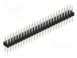 Connector: pin strips; pin header; male; PIN: 50; 2.54mm; THT; 2x25