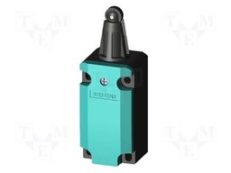 Limit switch; plastic roller Ø13mm; NO + NC; 10A; max.400VAC