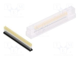 Connector: pin strips; pin header; male; PIN: 52; 2.54mm; SMT; 2x26