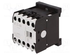Contactor: 4-pole; NC + NO x3; 24VDC; 6A; DIN,on panel; DILER
