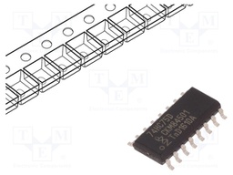 IC: digital; latch transparent; Channels: 4; SMD; SO16; Series: HC
