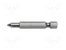 Screwdriver bit; Pozidriv®; PZ3; Overall len: 50mm; 2pcs.