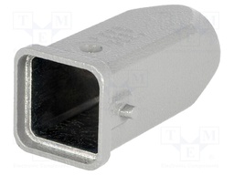 Enclosure: for Han connectors; Han; size 3A; for cable; for latch