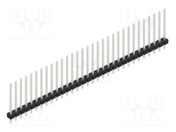 Connector: pin strips; pin header; male; PIN: 31; 2.54mm; THT; 1x31