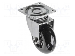 Furniture wheel; Ø: 50mm; without rest position