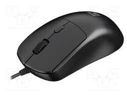 Mouse; HAWK 2; black; USB A; optical,wired; PnP,DPI change button