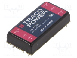 Converter: DC/DC; 40W; Uin: 9÷18V; Uout: 15VDC; Uout2: -15VDC; 2"x1"