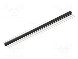 Connector: pin strips; pin header; male; PIN: 33; 2.54mm; SMT; 1x33