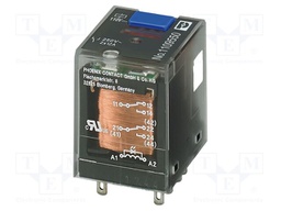 Relay: industrial; Mounting: socket