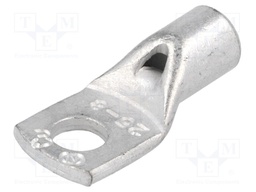 Ring tube terminal; M8; 25mm2; crimped; for cable; tinned; L: 37mm