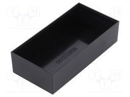 Enclosure: designed for potting; X: 50mm; Y: 100mm; Z: 25mm; ABS
