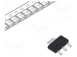 Transistor: PNP; bipolar; 600V; 0.5A; 1.6W; SOT223
