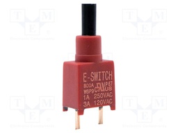 Switch: push-button; Pos: 2; SPST-NO; 0.02A/20VDC; 0.02A/20VAC