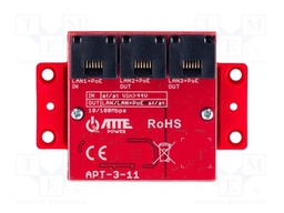 Switch PoE Ethernet; Number of ports: 3; 10Mbps,100Mbps