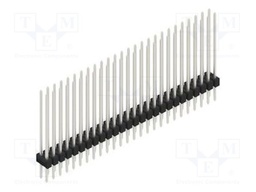 Connector: pin strips; pin header; male; PIN: 52; 2.54mm; THT; 2x26
