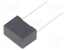 Capacitor: polypropylene; X2; 330nF; 15mm; ±10%; 18x12.5x9mm