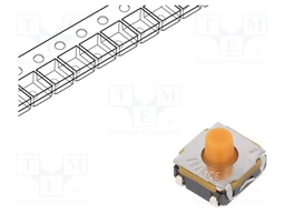 Microswitch TACT; SPST-NO; Pos: 2; 0.05A/32VDC; SMT; none; 1.7N