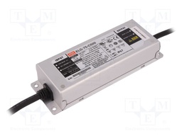 Power supply: switched-mode; LED; 75W; 75÷150VDC; 500mA; IP67; 800g