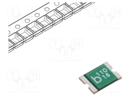 Fuse: PTC polymer; 1.1A; Imax: 100A; Case: 1812; 0ZCG
