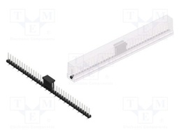 Connector: pin strips; pin header; male; PIN: 36; 2.54mm; SMT; 1x36