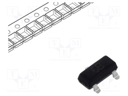 Transistor: NPN; bipolar; 45V; 0.5A; 300mW; SOT23