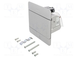 Enclosure: junction box; X: 120mm; Y: 142.5mm; Z: 57mm; aluminium
