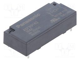 Relay: miniature; NC + NO; Ucoil: 16VDC; 4A/250VAC; 4A/30VDC; 6A