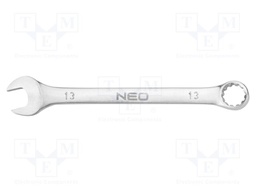 Wrench; combination spanner; 13mm; Chrom-vanadium steel; L: 170mm