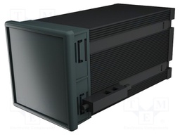 Enclosure: panel; X: 72mm; Y: 72mm; Z: 124mm; ABS + PC,PPO; black