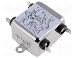 Filter: anti-interference; 250VAC; Cx: 100nF; Cy: 3.3nF; 1.2mH; 10MΩ