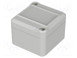 Enclosure: multipurpose; X: 50mm; Y: 52mm; Z: 37mm; EUROMAS II; ABS