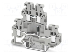 Splice terminal: rail; 500mA; 500V; screw terminal; PA; L: 50.8mm