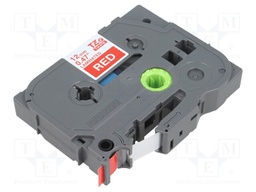 Tape; Width: 12mm; Colour: red; Character colour: white; L: 8m