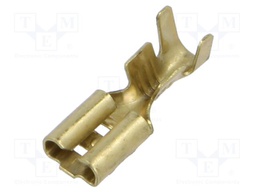 Terminal: flat; 4.8mm; 0.5mm; female; 0.5÷2mm2; crimped; for cable