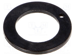 Bearing: thrust washer; Øout: 24mm; Øint: 15mm; iglidur® X; black