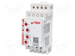 Automation module: timer; 1s÷10days; SPST-NO x2,triac; 230VAC/2A