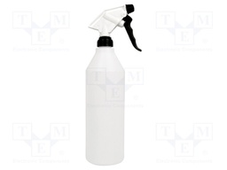 Trigger sprayer; for alcohols,for alkalis; plastic; 1l
