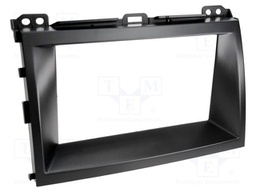 Radio frame; Lexus,Toyota; 2 DIN; black