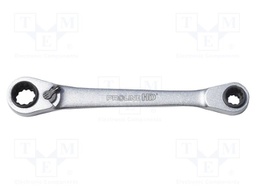 Wrench; box,with ratchet; 9mm,11mm,14mm,15mm; Overall len: 180mm