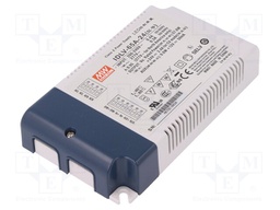 Power supply: switched-mode; LED; 58W; 24VDC; 2.4A; 180÷295VAC