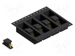 Connector: pin strips; pin header; male; PIN: 14; 2mm; SMT; 2x7; 100V