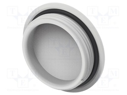 Stopper; polyamide; light grey; IP68; Entrelec; Gland: PG29; 8mm