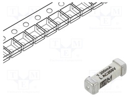 Fuse: fuse; time-lag; 200mA; 250VAC; 125VDC; SMD; ceramic; UMT 250