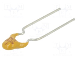 Fuse: PTC polymer; 100mA; Imax: 40A; THT; reel,tape