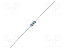 Resistor: thin film; THT; 2.4Ω; 600mW; ±5%; Ø2.5x6.5mm; 50ppm/°C