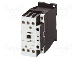 Contactor: 3-pole; NO x3; Auxiliary contacts: NO; 42VAC; 25A