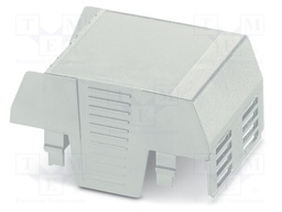 Cover; for enclosures; UL94HB; Series: EH 52,5 FLAT; Mat: ABS; grey